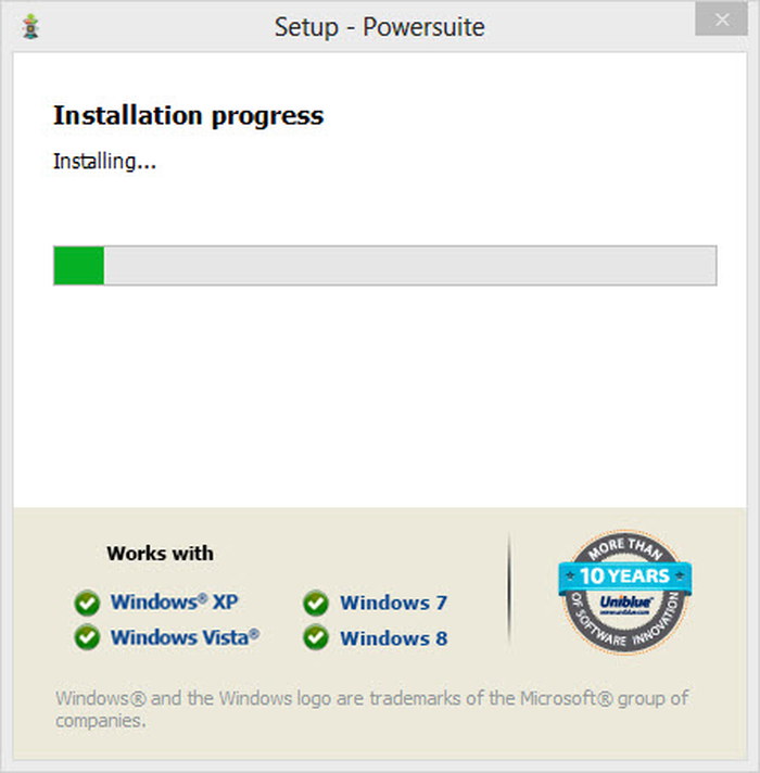 Powersuite Windows 10